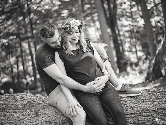 Shooting grossesse Forêt de Montmorency